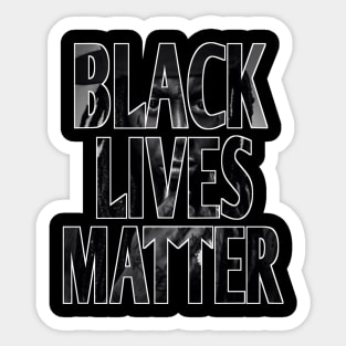 Black lives art Sticker